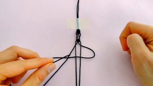 ? Como hacer collar choker de hilo en macramé | Choker fácil y bonito ?