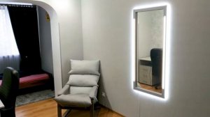 Рама с подсветкой для зеркала своими руками