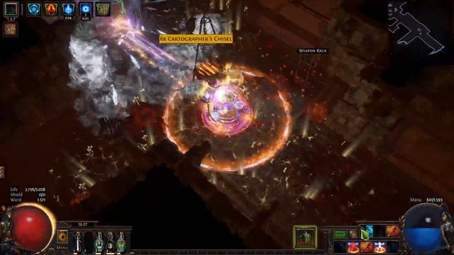 Path of Exile 3.17 - CWDT Ascendant Showcase (Ward Loop) смотреть онлайн