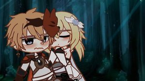 тарталья и люмин #гачалайф