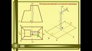 Аксонометрический чертеж. Выполнение на простом примере