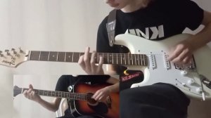 Кино - Стук. Две гитары кавер