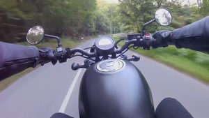 Honda CMX 500 Rebel - Chest POV - ARROW Exhaust