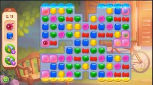 Собираем вишню? и синие квадраты ?Homescapes? прохождение ⭐66 уровня⭐