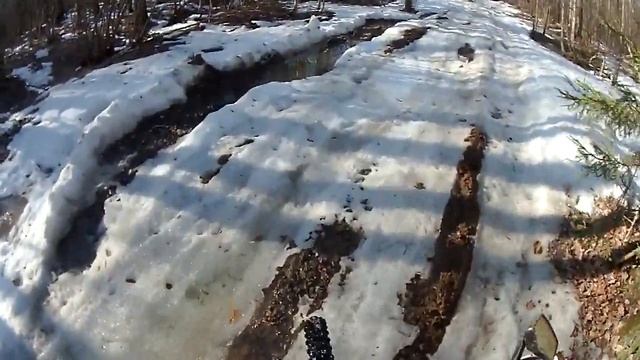 Весенние покатушки, снег смотреть онлайн