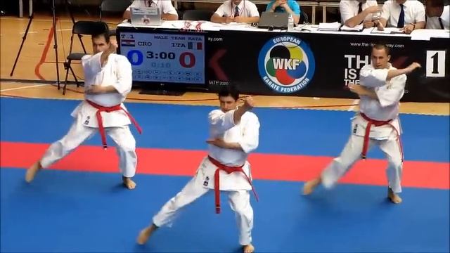 Team Kata EMPI by ITALY - 47th EKF European Karate Championships смотреть онлайн