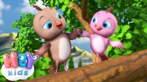 L'alouette est sur la branche  Chanson pour bébé + 28 min | HeyKids