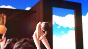 【MMD艦これ】水着の高雄さんと愛宕さんとが露天温泉で「グッバイ宣言→グッパイ宣言？→おっ〇い宣言！」【ちょっぴりぬるぬるウナギ要素】