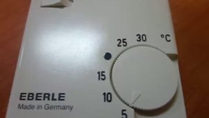 #158.  ТеплоПлит.  Какой диапазон контроля температуры у Терморегулятора Eberle 3563.