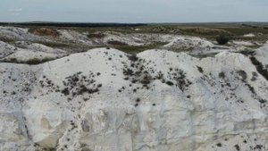 Покровские меловые горы Оренбургской области. г.Соль-Илецк.