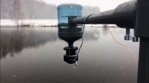 АВТОМАТИЧЕСКАЯ КОРМУШКА ДЛЯ ПРУДОВ И УЗВ