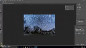 How to edit star trails photos using Photoshop