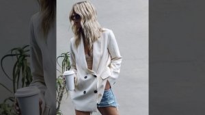 17 СТИЛЬНЫХ ИДЕЙ С ЧЕМ СОЧЕТАТЬ БЕЛЫЙ ПИДЖАК СОВРЕМЕННЫМ ЖЕНЩИНАМ