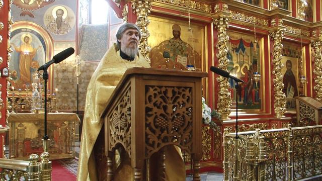 Воспоминание Адамова изгнания. Прощеное воскресенье. Проповедь.