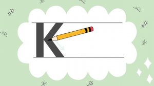 Пишем букву К
