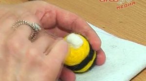 Мастер - класс по технике сухого валяния из шерсти