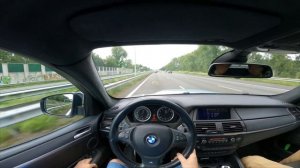 BMW X6M POV drive 4.4L 555 HP Twin Turbo (Insanely Fast)?
