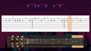 The Life of Whitty - Friday Night Funkin' Song - Guitar tutorial (TAB)
