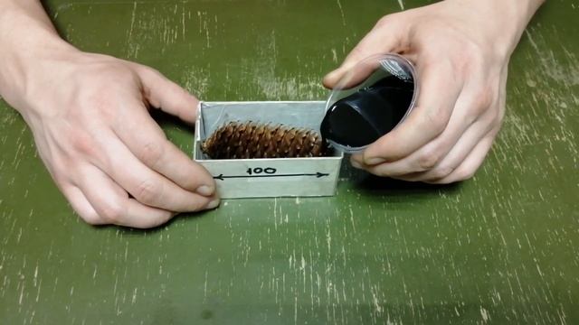 Идея для творчества. Шишка в эпоксидной смоле. смотреть онлайн