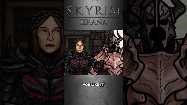 Senile Scribbles: Skyrim - Serana