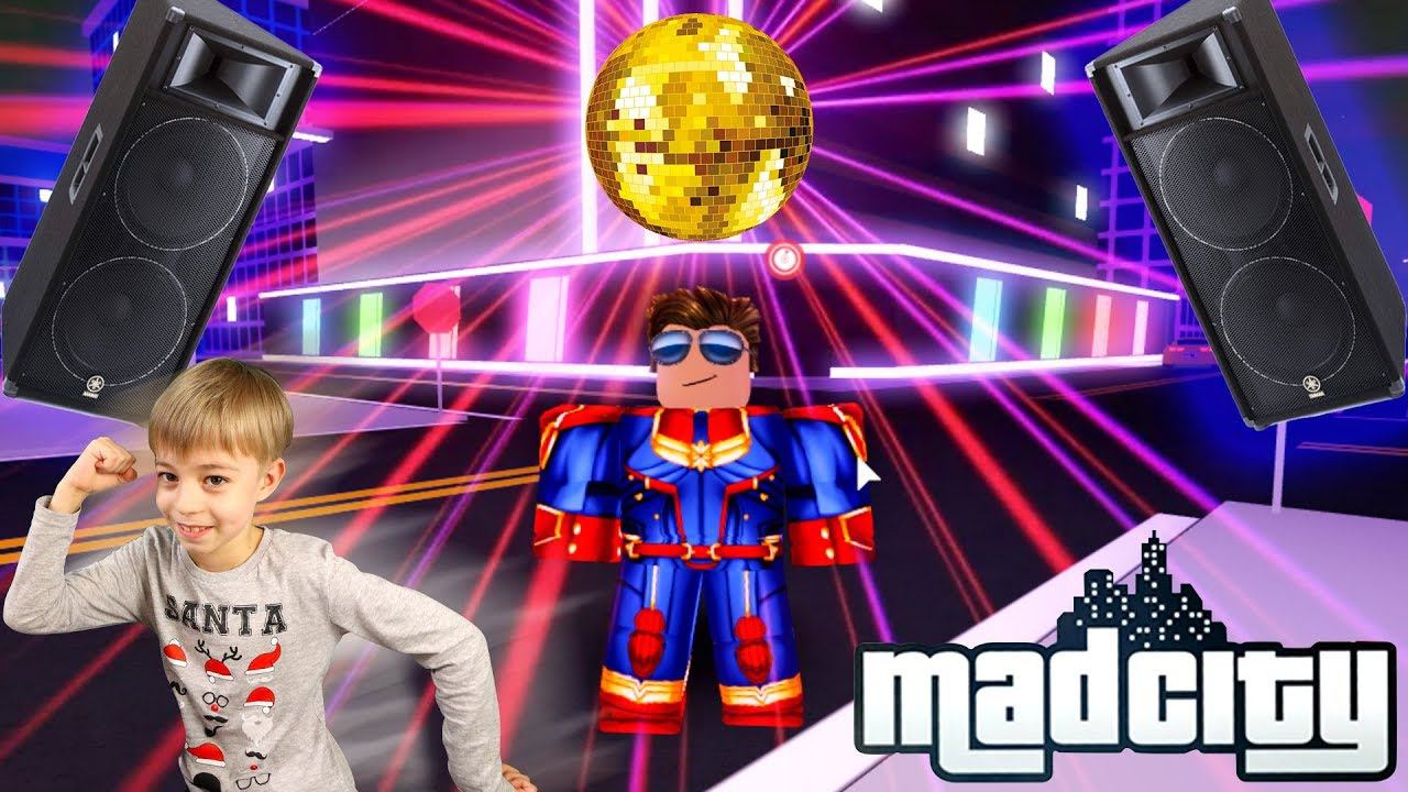 ГРАБИМ ДИСКОТЕКУ в MAD CITY ROBLOX! + Новый КОД! (Обновление Mad City Night Club)