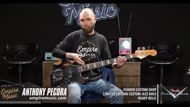 Fender Custom Shop Limited Edition Custom Jazz Bass - EMPIRE MUSIC смотреть онлайн