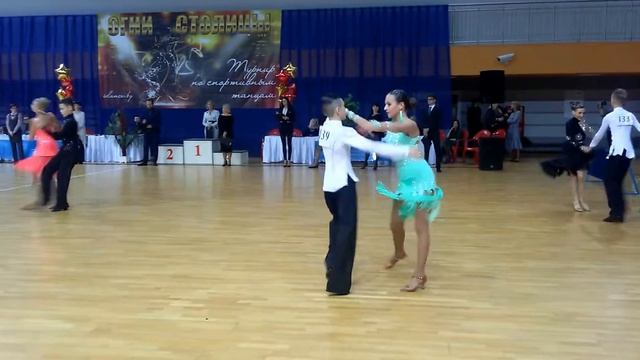 Огни столицы 2017 Юниоры 2 E+D LA Final Samba смотреть онлайн