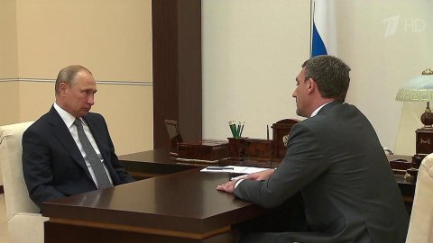 Владимир Путин принял временно исполняющего обязанности губернатора Амурской области