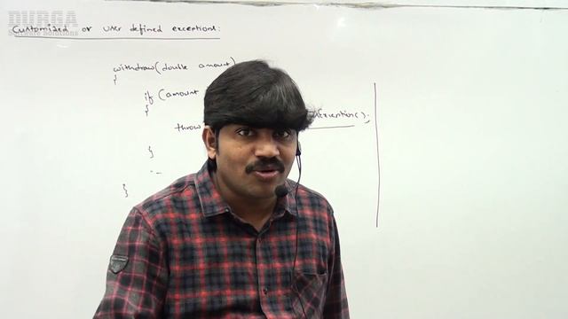 Java Exception Handling || User Defined or Customized Exception || by Durga смотреть онлайн