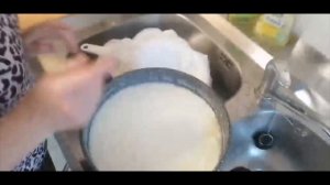 Делаем домашний творог из йогурта