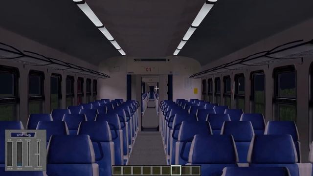 Обзор ЭД4М с функционалом в Minecraft Immersive Railroading смотреть онлайн