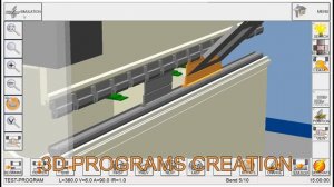 ЧПУ на Турецком листогибе листогибочный станок  в работе