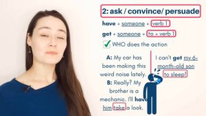 CAUSATIVE VERBS - HAVE | GET | MAKE | LET - English grammar lesson