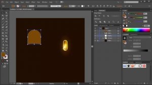 How to draw luminous garland in Adobe illustrator / Как рисовать векторную графику / Уроки