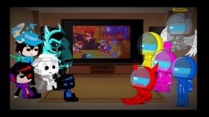 Fandom and Among us React Too Slow Awe Mix (1/2) || Sonic.exe || GC