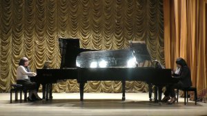 Кемерово, ЦДШИ, фортепианный квартет - В Гиллок "Шампань- токката"