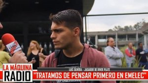 LUIS OLIVERA: "TRATAMOS DE PENSAR PRIMERO EN EMELEC"