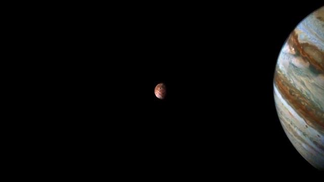 On May 16, 2023, NASA’s Juno spacecraft flew past Jupiter’s volcanic moon Io, and then the gas gian