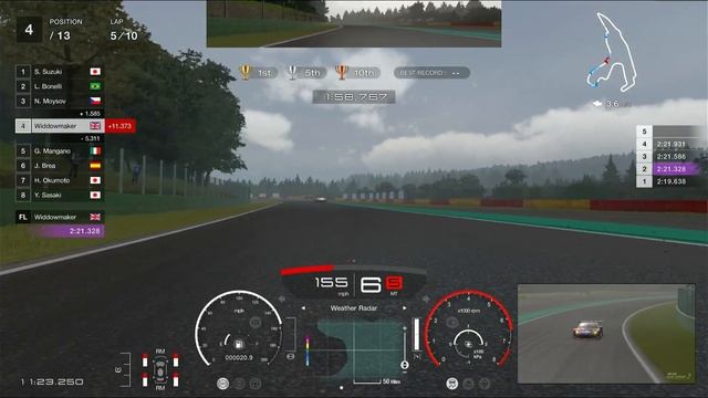 GT7 Manufacturers Cup 1 mill credits Spa Subaru BRZ GT300 Update 1 26 Gran Tourismo смотреть онлайн