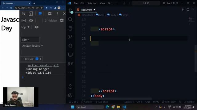 Day 1 | Introduction to JavaScript | JavaScript Programming Essentials Bootcamp in (5 Days)