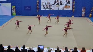 11 Всероссийские соревнования Надежды России по эстетической гимнастике Роксэт диамант Тульская обл