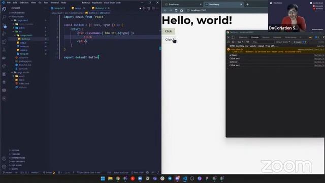 Live Project Build - Yoga Studio (React + Firebase) - Day 1 |React and Firebase tutorial |DoCoNatio смотреть онлайн