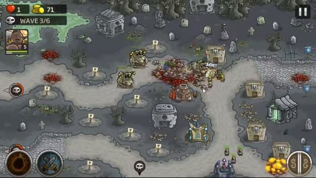 Kingdom Rush - ANCIENT NECROPOLIS - Heroic - Veteran (Hard)
