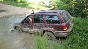 Jeep Grand Cherokee WJ 2.7 CRD, QUADRA DRIVE test offroad