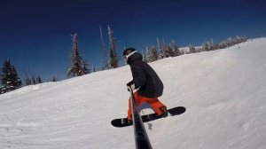 Шерегеш Сектор Е самая длинная трасса (3600м)