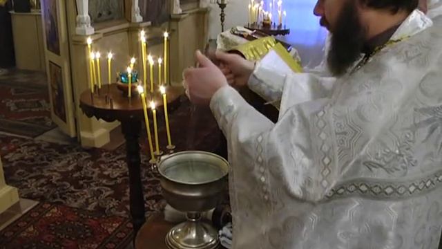 Служба на Крещенский сочельник