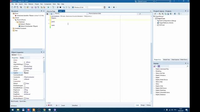 hello world на delphi смотреть онлайн