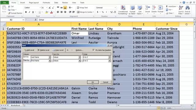 Quick Tip: Using a Custom Sort in Excel to Sort Multiple Columns at Once смотреть онлайн