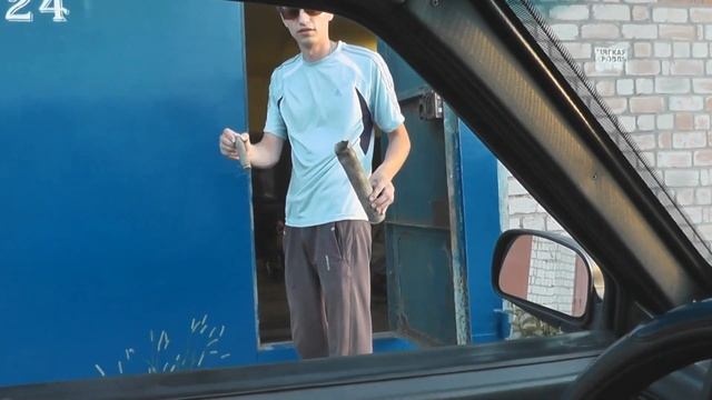 ЗАМЕНА РАМКИ ЛОБОВОГО СТЕКЛА 2109.  НАЧАЛО