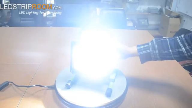 20W Portable High Powered Rechargeable LED Work Light смотреть онлайн